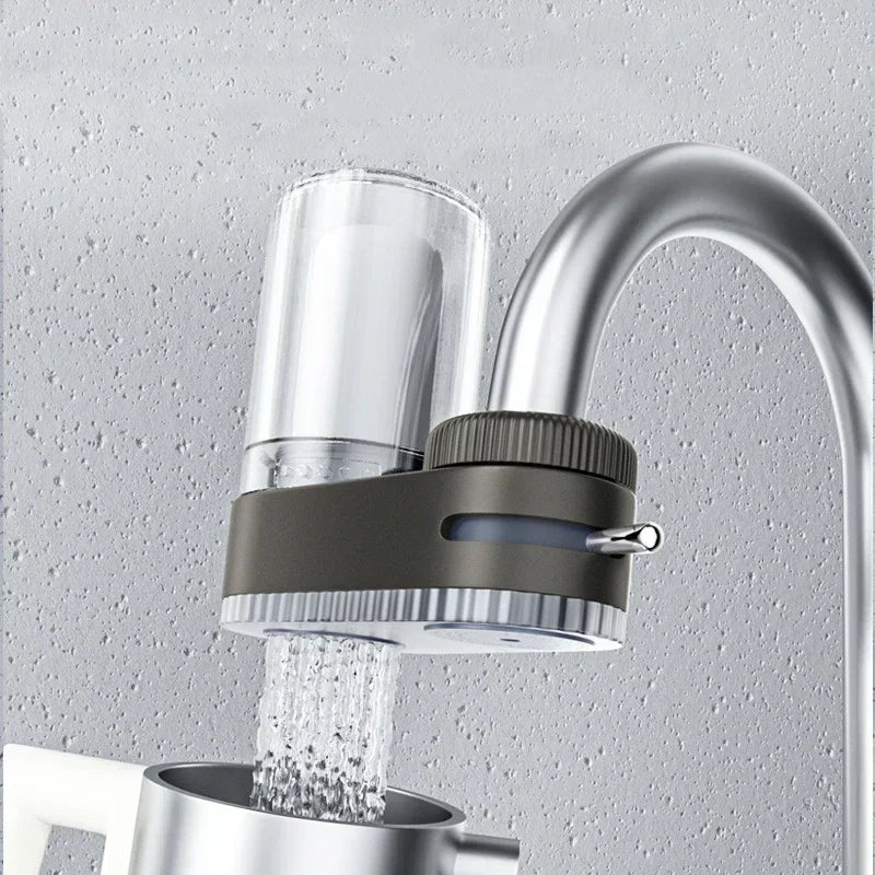 Kitchen Faucet Water Filter Washable Tap Water Purifier Aerator for Home Kitchen with 1 Extra Filter Main image