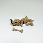 Tyrannosaurus skeleton backpack accessory ancient dinosaur model