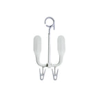 Rotatable Shoe Drying Rack Double Hooks Multi-Functional Shoe Hanging Hook Windproof Space Saving Shoes Hanger