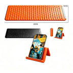 Lazy Portable Phone Stand Silicone Desktop Tablet Laptop Holder Creative Flexible Foldable Transforming Stand Travel Accessory