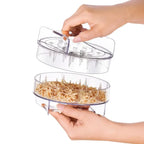 Clear Chicken Shredder Strong Anti-Slip Base Ergonomic Handle Chicken Shredder Tool BPA Free Manual Meat Shredder Tool Meal Prep