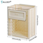 10L Foldable Hanging Trash Can Large Capacity Hanging Collapsible Trash Can Kitchen Garbage Can for Cabinets Bathroom