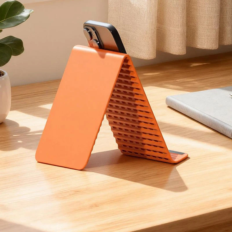 Lazy Portable Phone Stand Silicone Desktop Tablet Laptop Holder Creative Flexible Foldable Transforming Stand Travel Accessory