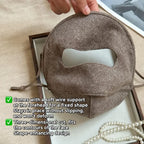 Windproof Woolen Face Mask Anti Cold Inner Layer Silk Warm Face Shield Thicken Warmth Full Face Covering Winter Face Mask