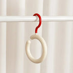 1 PCS Multifunctional Non Punching Clothes and Hat Hook, Dormitory Underwear Suspender Bag, Hat Scarf, Seamless Storage Hook