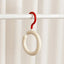 1 PCS Multifunctional Non Punching Clothes and Hat Hook, Dormitory Underwear Suspender Bag, Hat Scarf, Seamless Storage Hook