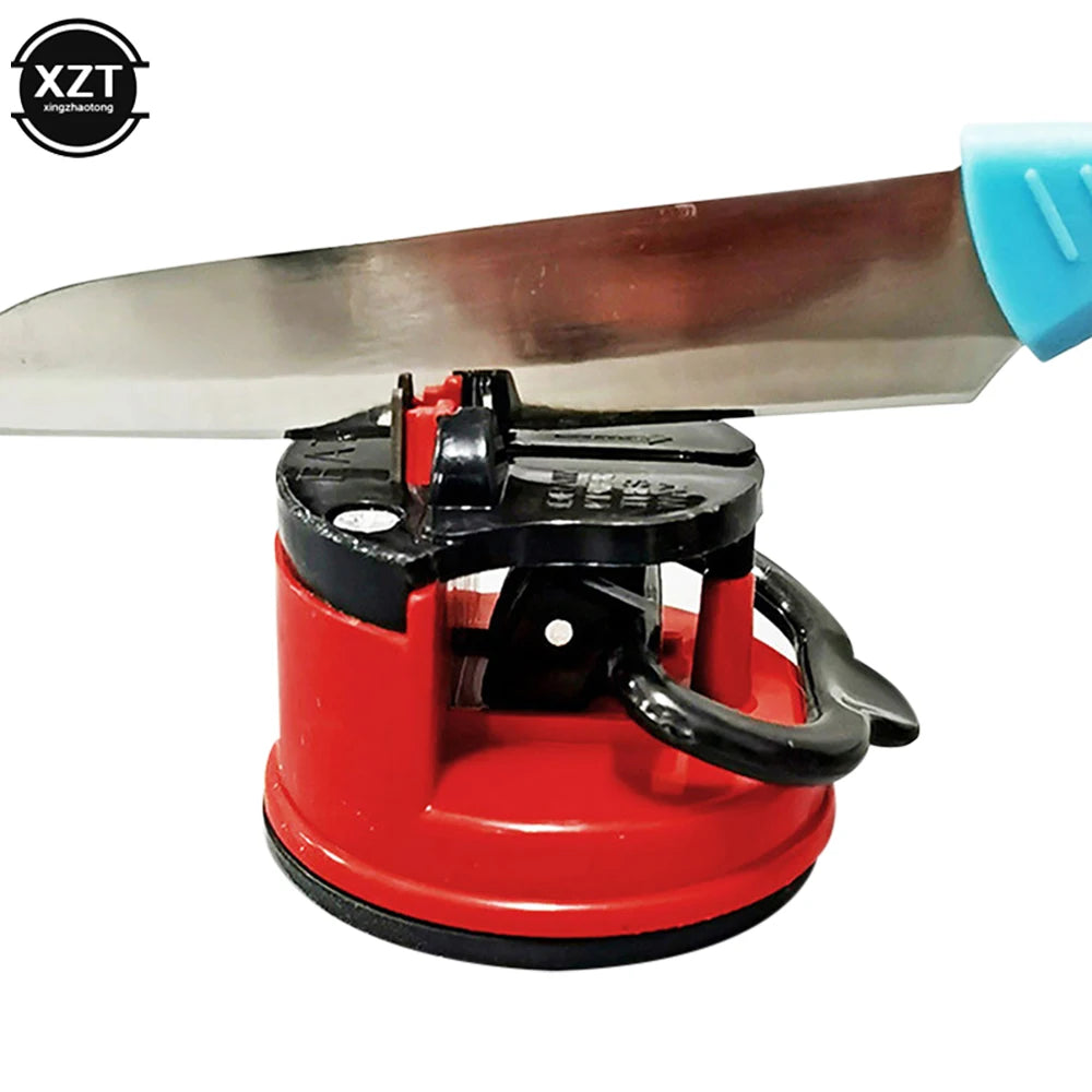 Suction Cup Knife Sharpener Sharpening Tool Easy And Safe To Sharpens Kitchen Chef Knives Damascus Knives Sharpener Suction Main image