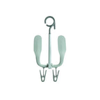 Rotatable Shoe Drying Rack Double Hooks Multi-Functional Shoe Hanging Hook Windproof Space Saving Shoes Hanger