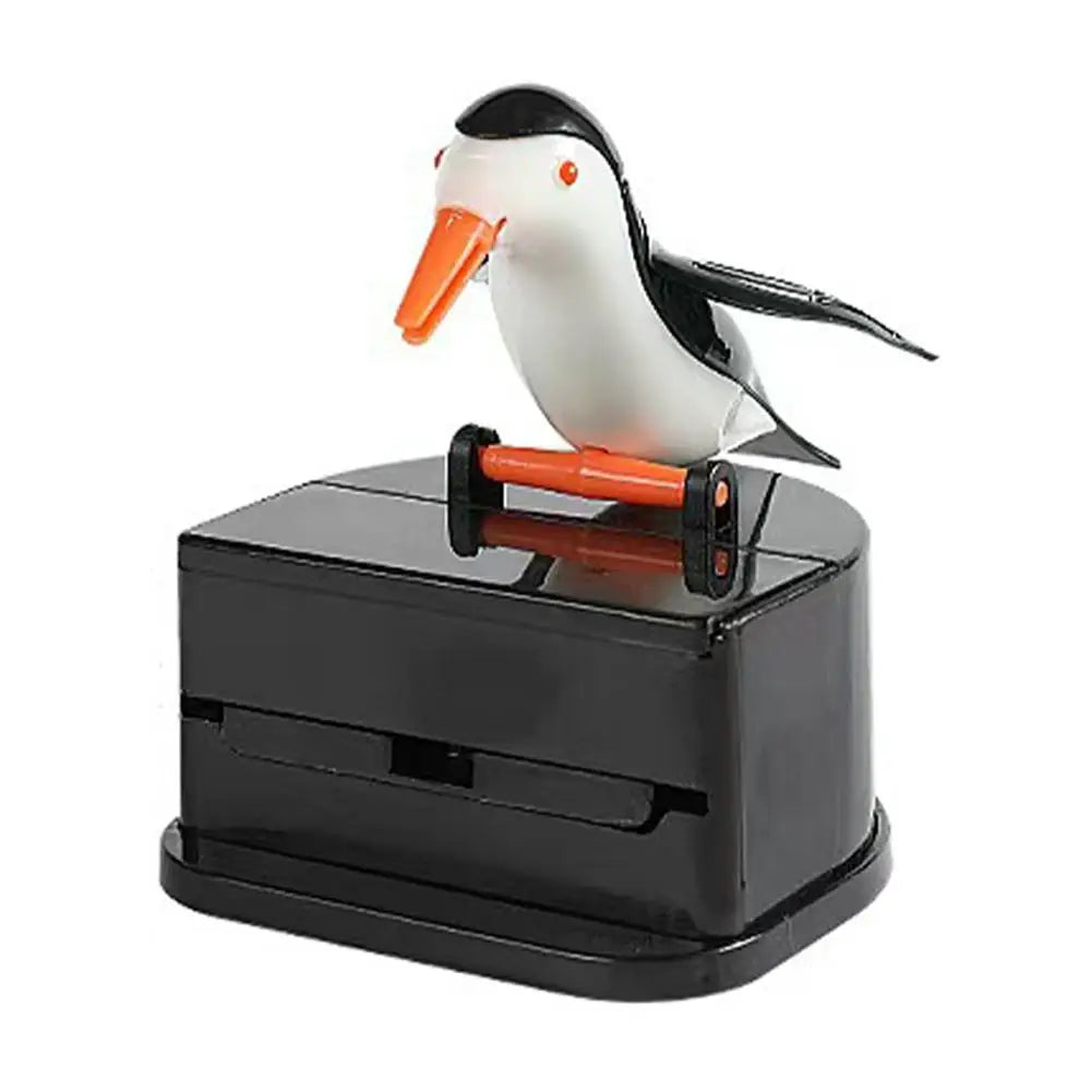 Creative Woodpecker Toothpick Box Creative Pressing Toothpick Cartridge Bird Holding Toothpick Jar Holder