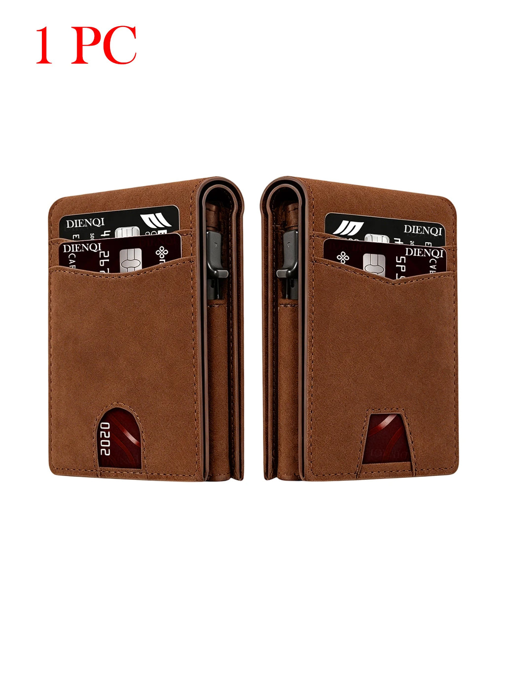 Luxury Brand Business Credit Card Holder Pocket Men's Wallet Rfid High Quality Wallet Money Bag Slim Thin Card Holders for Men