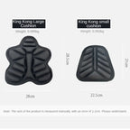 High Quality Universal 3D Gel Motorcycle Seat Pad, Breathable Shock-Absorbing Cushion for E-Bikes & Scooters