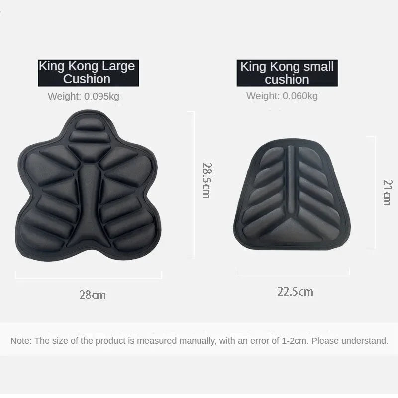 High Quality Universal 3D Gel Motorcycle Seat Pad, Breathable Shock-Absorbing Cushion for E-Bikes & Scooters