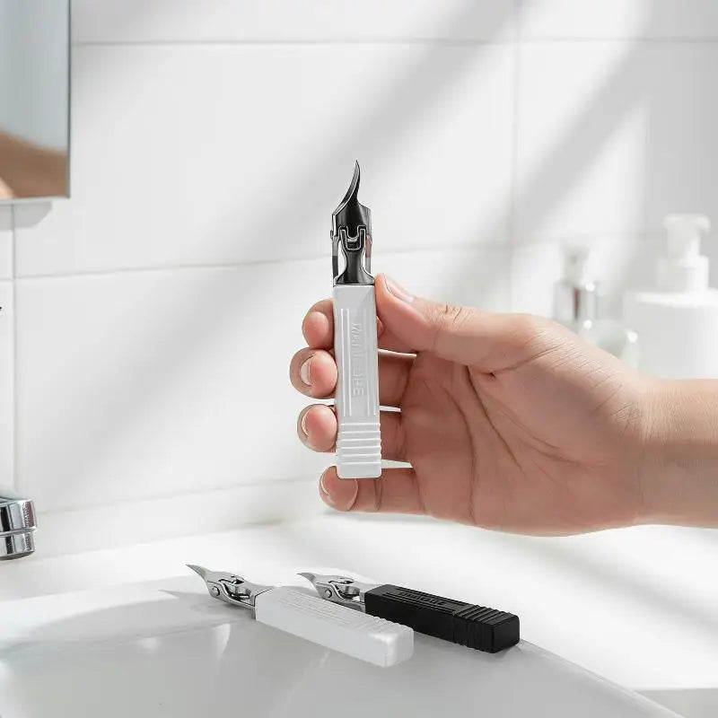 Professional Toenail Clipper for Ingrown Thick Toenails Premium Stainless Steel Material Sharp Pedicure Nipper for Home Salon