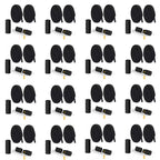 8mm No Tie Shoe Laces Button locking Without Ties Elastic Laces Sneaker Widened Flat Shoelace for Shoes