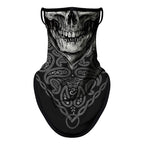 Bicycle UV Protection Face Mask Hiking Fishing Breathable Neck Cover Quick-drying Cycling Triangle Scarf Halloween 3D Skull Mask