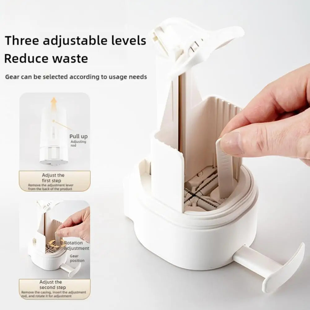 Wall-Mounted Soap Grinder Dispenser, Powder Grinding Box, Dry Organizer for Kitchen, Gym, Hotel