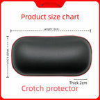 Motorcycle Crotch Protector Silicone Anti-collision Fuel Tank Cushion Non-slip Rider Protection Pad Motorbike Riding Safety
