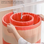 1/2pcs Round Spirals Sheet Hanger Quilt Sheet Sheet Hangers Multi-Functional Balcony Rotating Spirals Drying Rack For Clothes