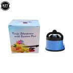 Suction Cup Knife Sharpener Sharpening Tool Easy And Safe To Sharpens Kitchen Chef Knives Damascus Knives Sharpener Suction