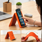 Lazy Portable Phone Stand Silicone Desktop Tablet Laptop Holder Creative Flexible Foldable Transforming Stand Travel Accessory