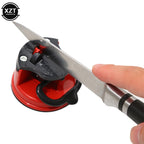Suction Cup Knife Sharpener Sharpening Tool Easy And Safe To Sharpens Kitchen Chef Knives Damascus Knives Sharpener Suction