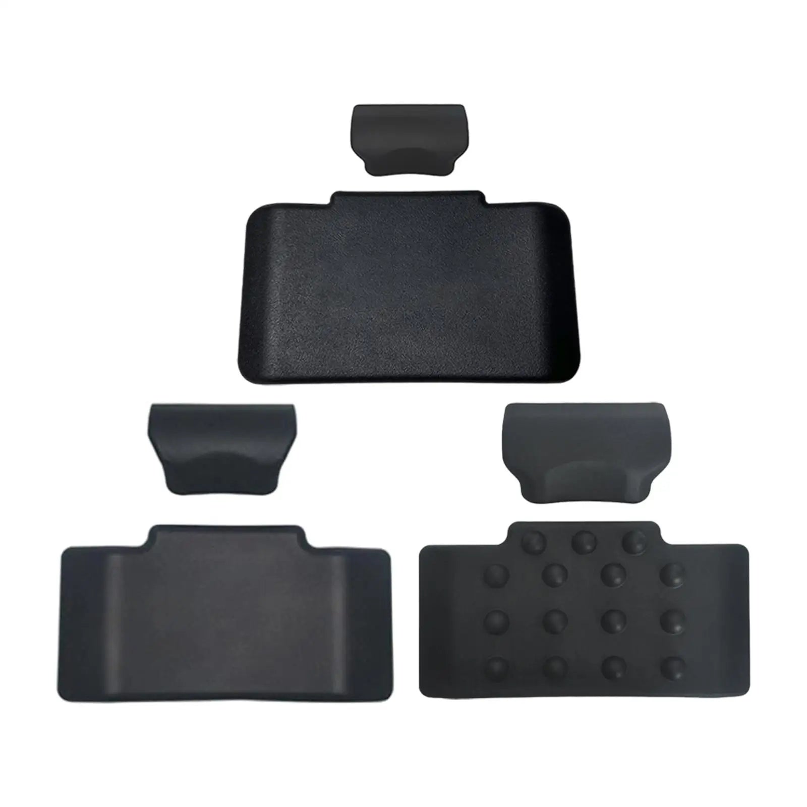 Motorcycle Trunk Backrest,Passenger Backrests Back Pad,Soft,PU,Shockproof,Rear Top Luggage Case Box Cushion Pad,for Travel Secondary image