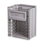10L Foldable Hanging Trash Can Large Capacity Hanging Collapsible Trash Can Kitchen Garbage Can for Cabinets Bathroom