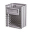 10L Foldable Hanging Trash Can Large Capacity Hanging Collapsible Trash Can Kitchen Garbage Can for Cabinets Bathroom