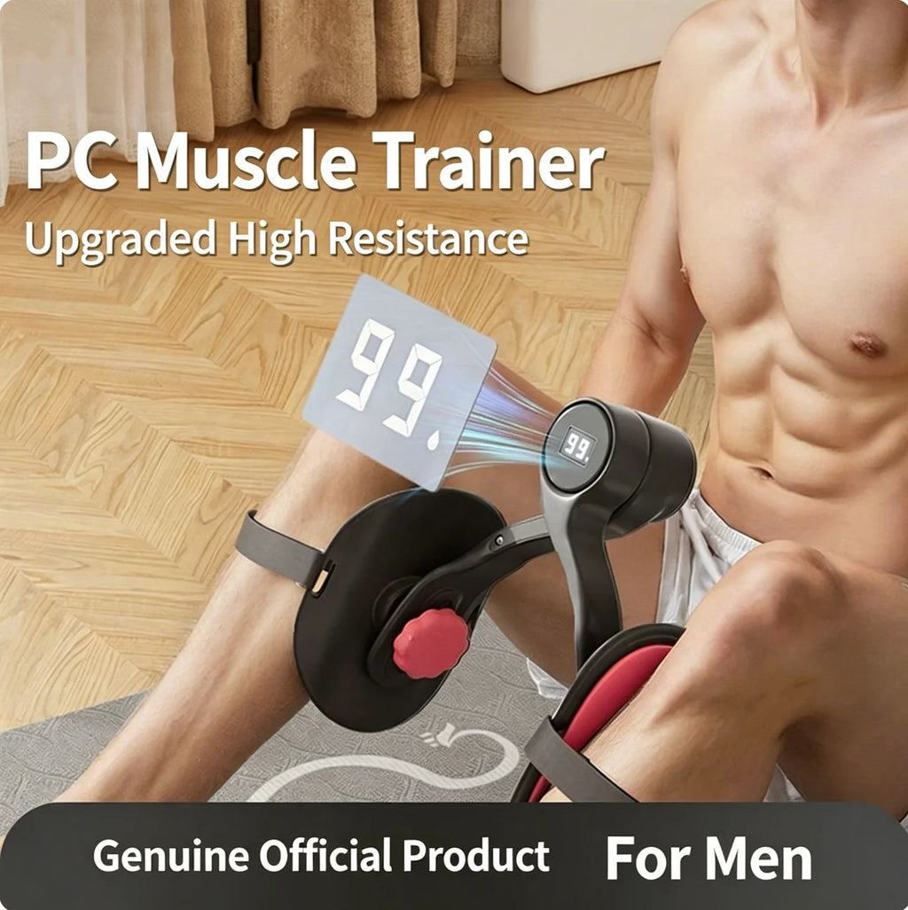 Men Kegel Exerciser Pelvic Floor PC Muscle Trainer Thigh Master Leg Workout Device Home Inner Thigh Calf Shaper Strength Trainin