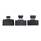 Motorcycle Trunk Backrest,Passenger Backrests Back Pad,Soft,PU,Shockproof,Rear Top Luggage Case Box Cushion Pad,for Travel