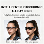SCVCN UV400 Photochromic Outdoor Cycling Sunglasses High Fashion Women Sports Running Sunglasses Hiking MTB Road Bike Glasses