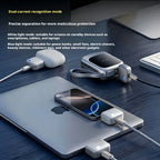 Intelligent Automatic Pop-Up Charging Adapter, Automatic Power-Off Separator, 140W Safe Overnight Charging, Compatible with All