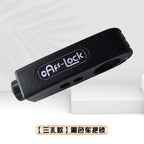 Mini Electric Vehicle Bike Anti-Theft Lock Set - Bicycle Brake Handlebar Grip Cycling Horn Throttle Lock for Scooter Motorcycle
