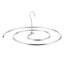 1/2pcs Round Spirals Sheet Hanger Quilt Sheet Sheet Hangers Multi-Functional Balcony Rotating Spirals Drying Rack For Clothes