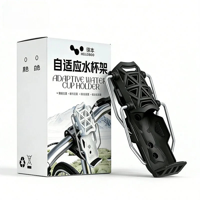 1 Pcs Adaptive Water Cup Holder Motorcycle Electric Bike Bicycle Bumper Universal Water Kettle Holder Rotatable Folding